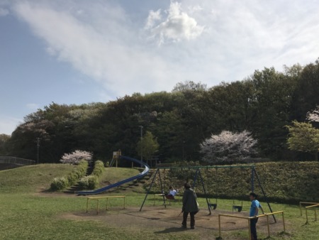 Hikijigawa Shinsui park in Fujisawa city