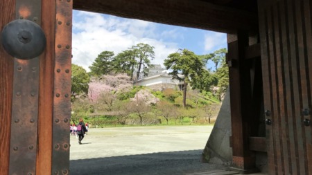 Akagane gate in Odawara castle