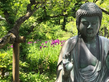 Buddha statue at Tokeiji temple in Kamakura