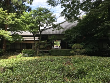 Inner garden at Meigetsuin in Kamakura