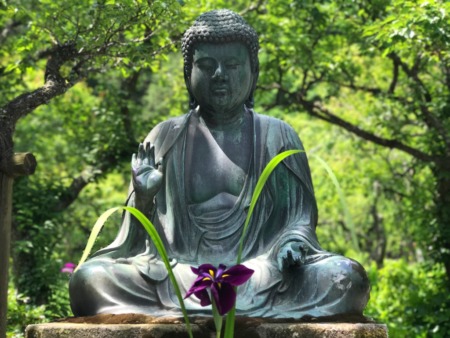 Buddha statue at Tokeiji temple in Kamakura