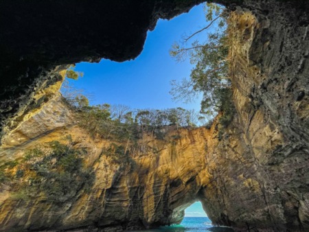 Ryugu cave in Shimoda city