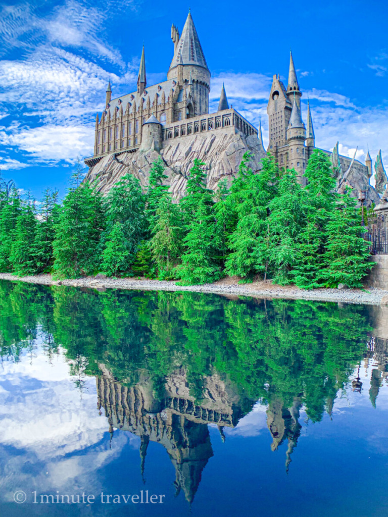 Hogwarts Castle at Universal Studio Japan in Osaka city